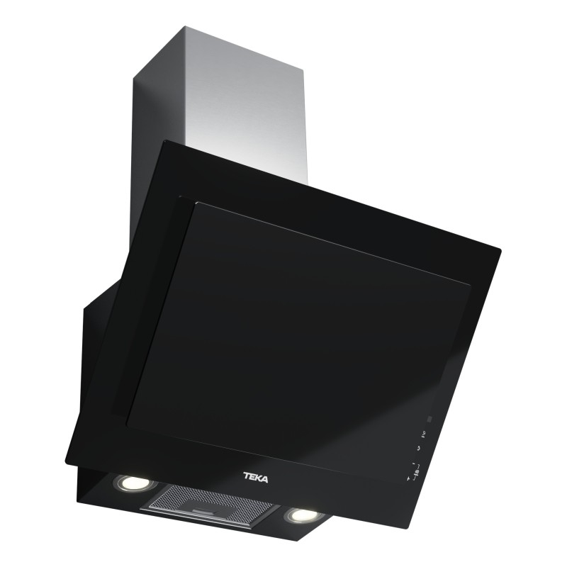 Campana teka dvt pro 68660 tbs cristal negro 698 m³/h a+
