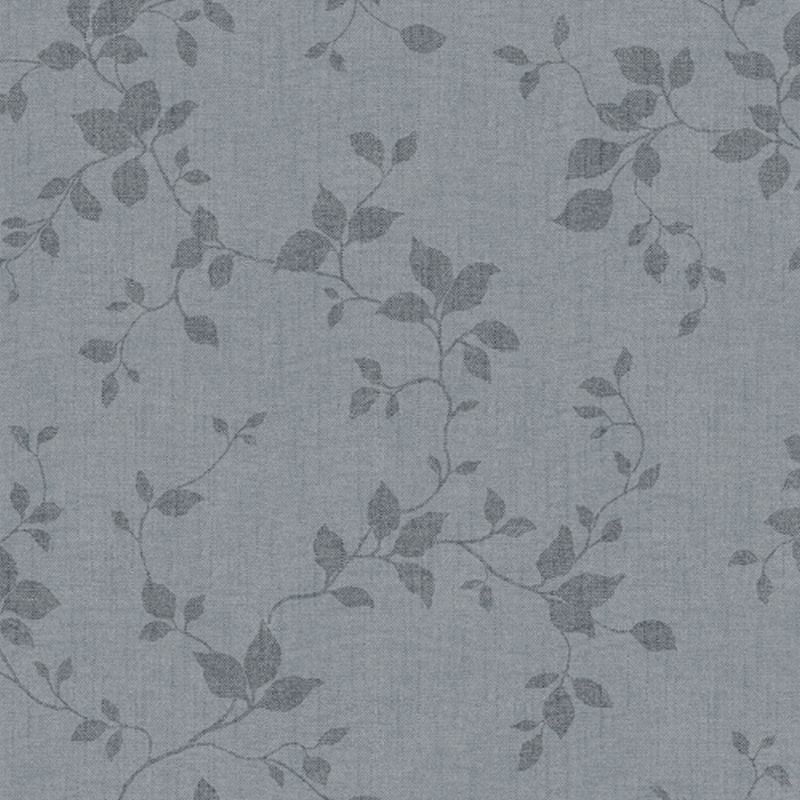 Duro papel pintado hojas gris - 53 cm x 10.05 m - 661127
