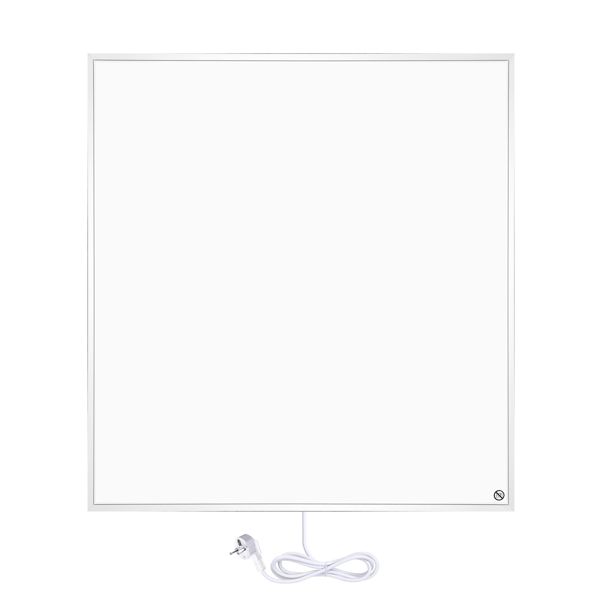 Panel de calor infrarrojo para pared o techo 300w 60x60cm blanco