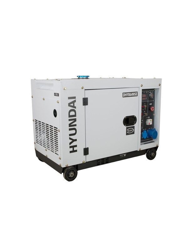 Generador diésel insonorizado hyundai hy-dhy8600se