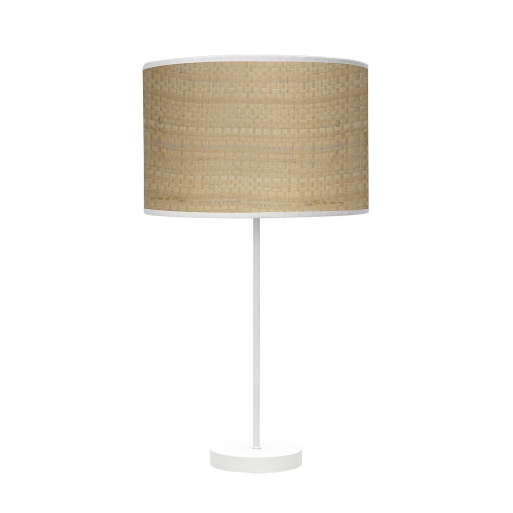Lampara sobremesa moda beige 30cm