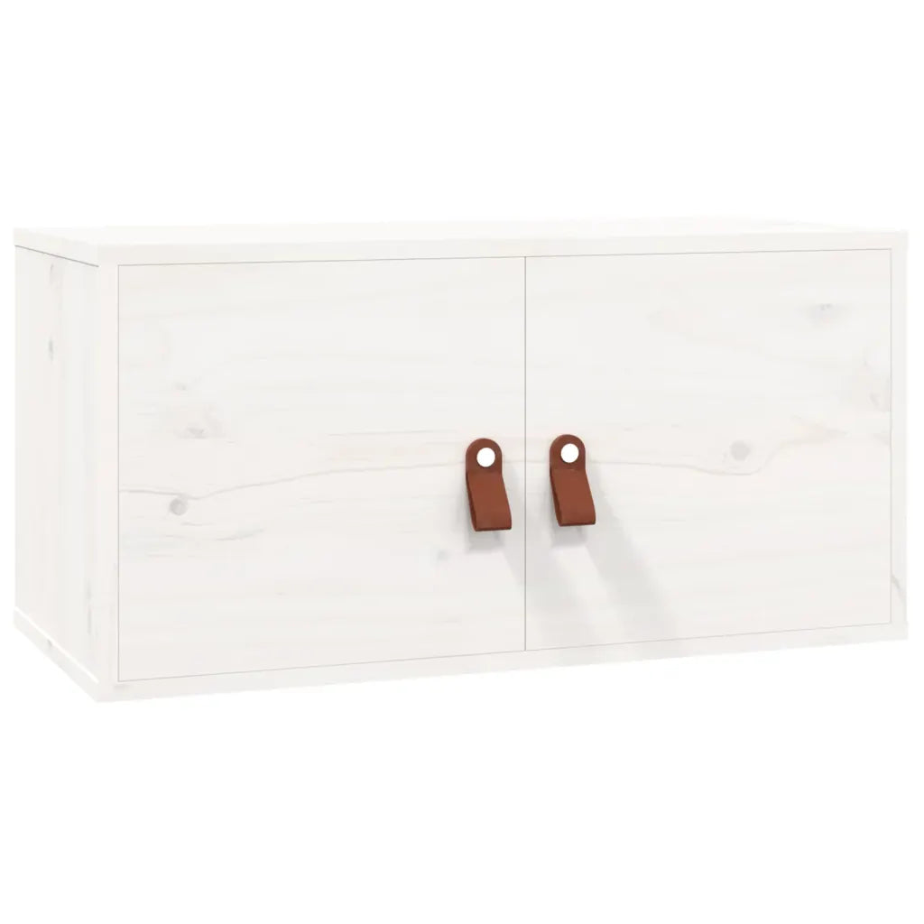 Armario de almacenamiento funcional para montaje en pared blanco