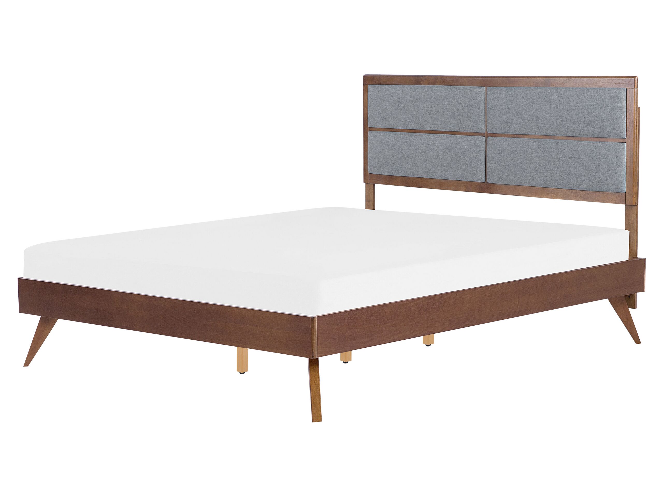 Cama poissy 160 x 200 cm fresno oscuro