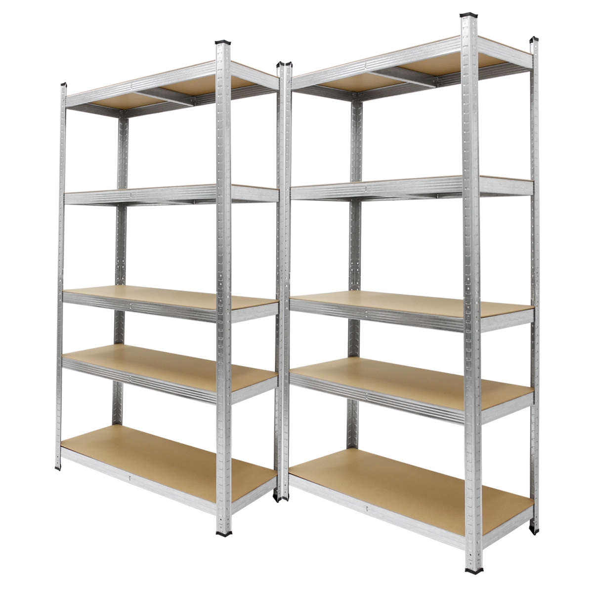 2x estantería de taller 180x90x40 cm ecd germany