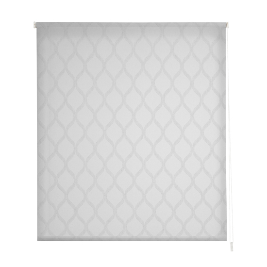 Estoralis | estor enrollable visillo davos 110x250 blanco/gris