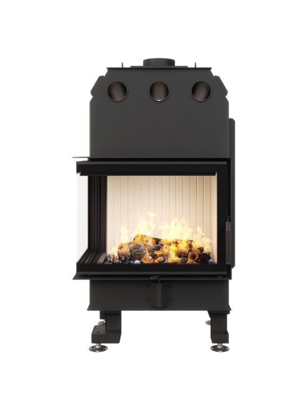 Chimenea de esquina inserto apertura izquierda energy 65x50x47-14,5 kw eco