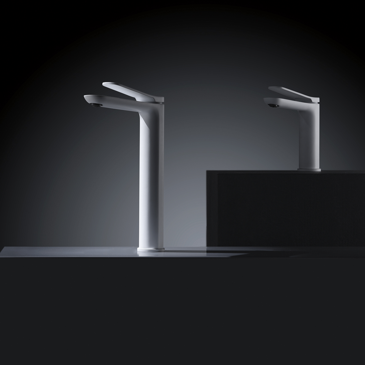 Grifo de lavabo alto dinamarca blanco mate [ imex® ]