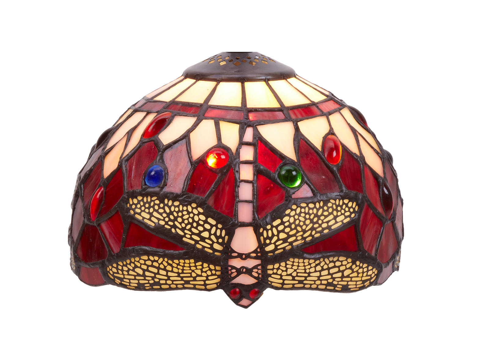 Pantalla lámpara tiffany serie belle rouge ø 20cm
