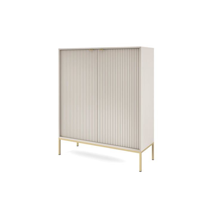 Aparador 2 puertas - cachemira 104x125x39 cm