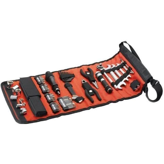Kit de herramientas - black+decker - a7144-xj - 76 accesorios - puntas, lla