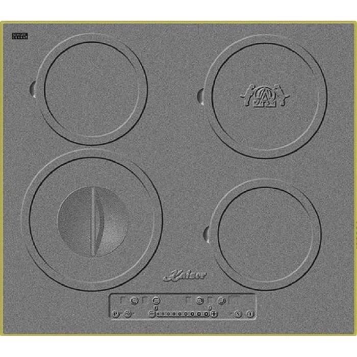Placa de cocción por inducción kct 6705 ri herd, 60 cm, empotrable, 4 zonas