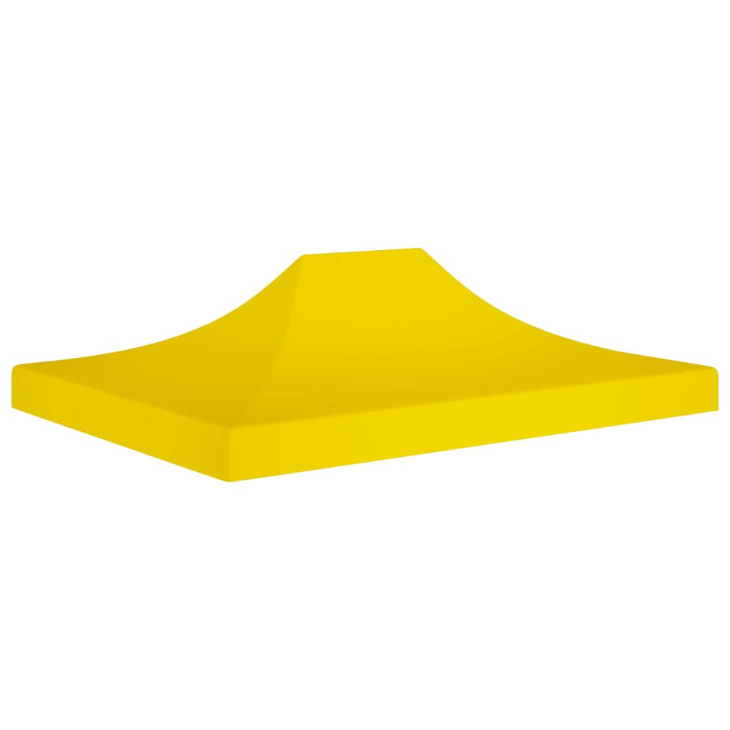 vidaXL techo de carpa para celebraciones amarillo 4,5x3 m 270 g/m²