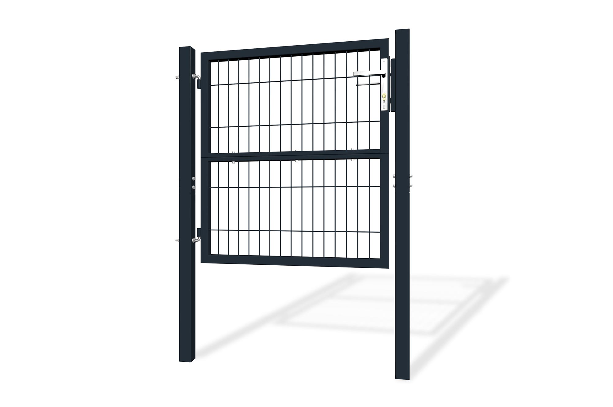 Puerta de malla 1m gris razo al.100cm
