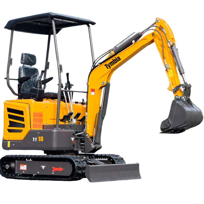 Miniexcavadora tymbia 1800kg kubota d722 diesel ty18