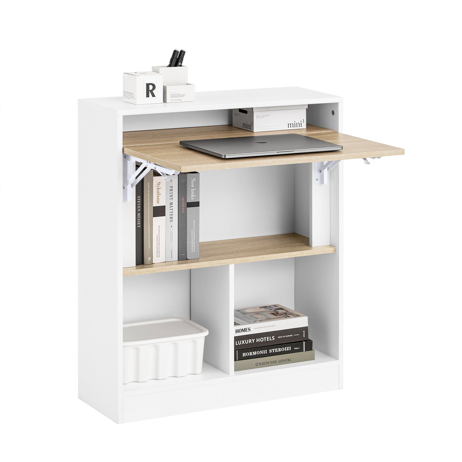 Mesa escritorio plegable mesa plegable fwt104-wn sobuy es