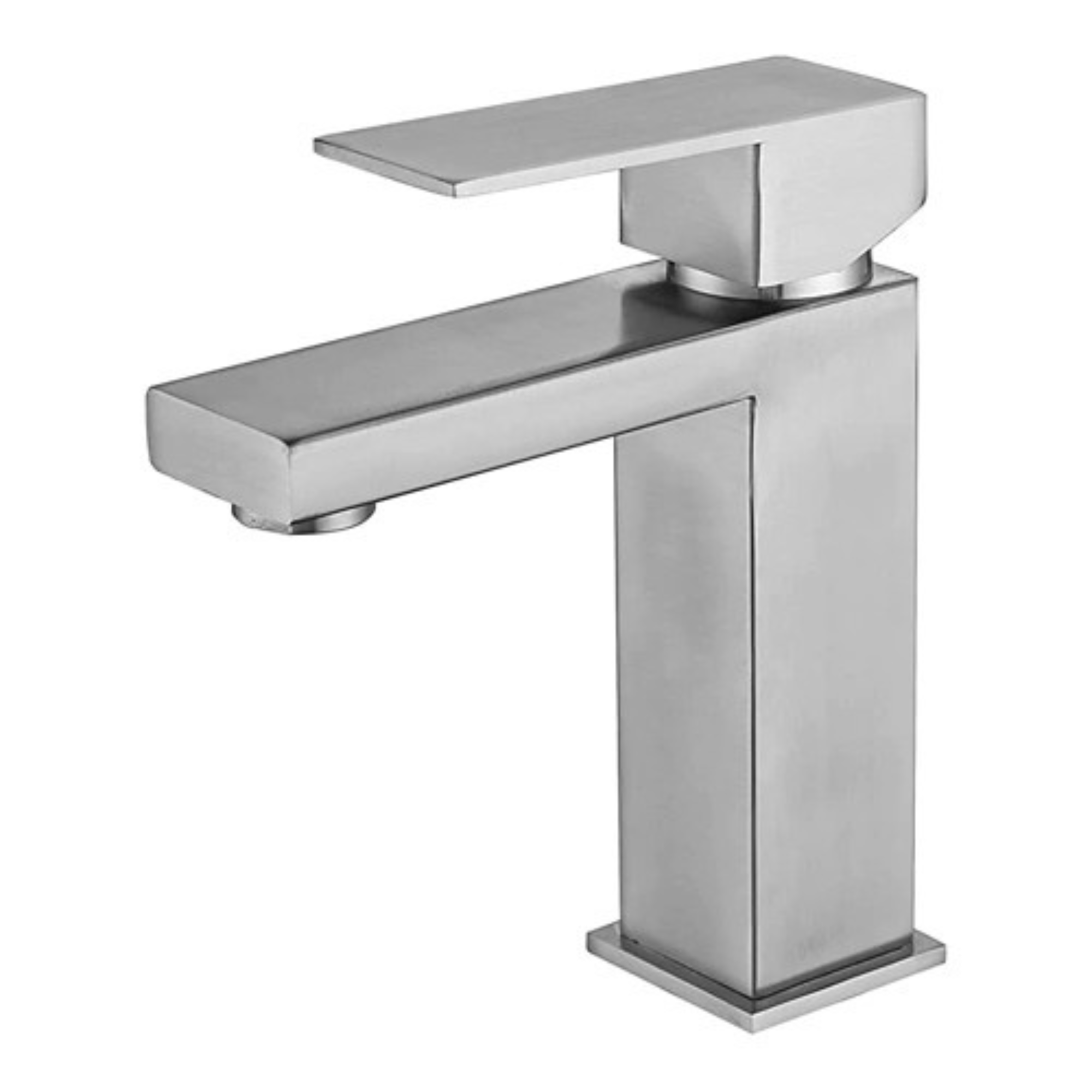 Grifo lavabo monomando acero inox. | tamul silver | lardecor