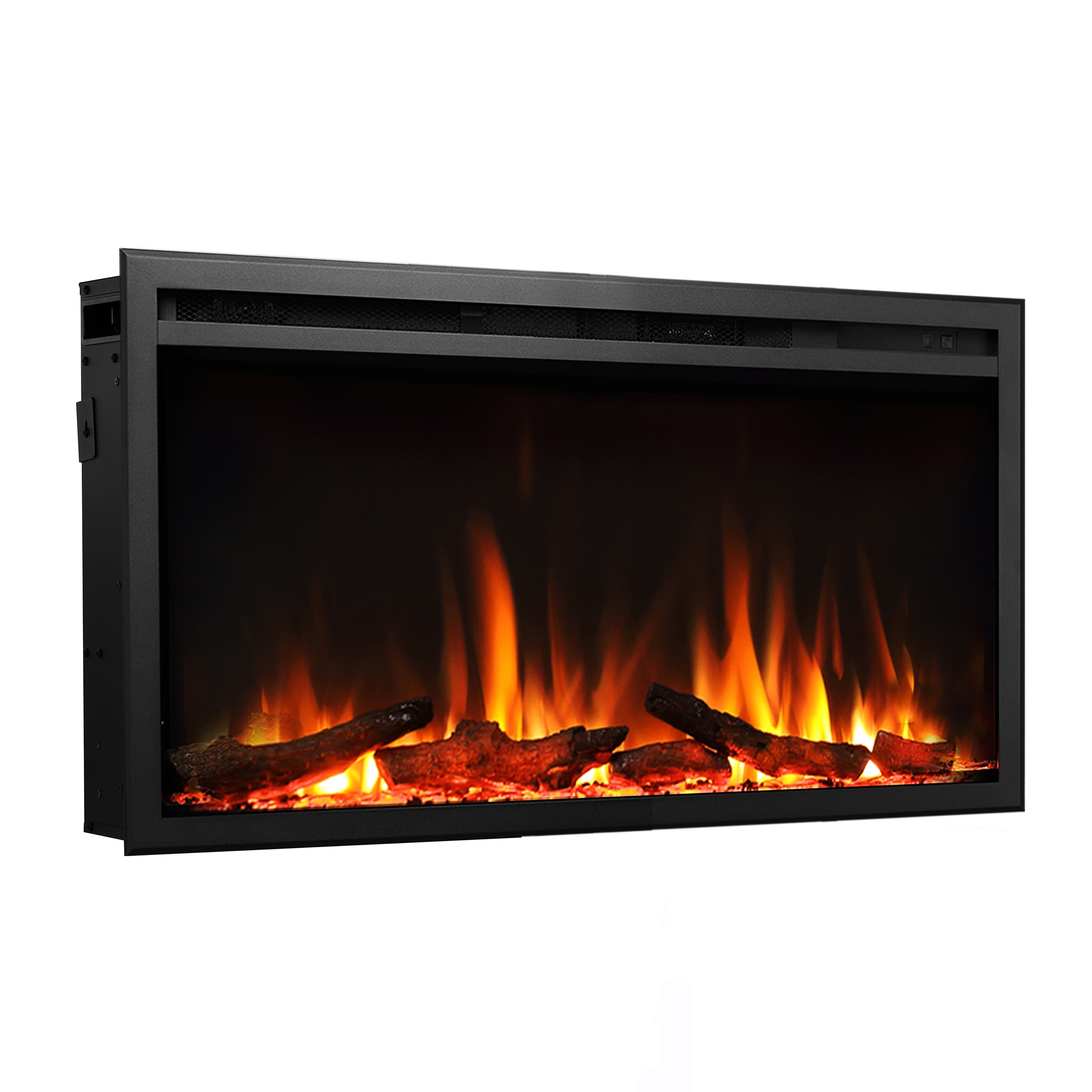 Chimenea eléctrica BALDERIA Atalanta 33 - chimenea empotrable - negro