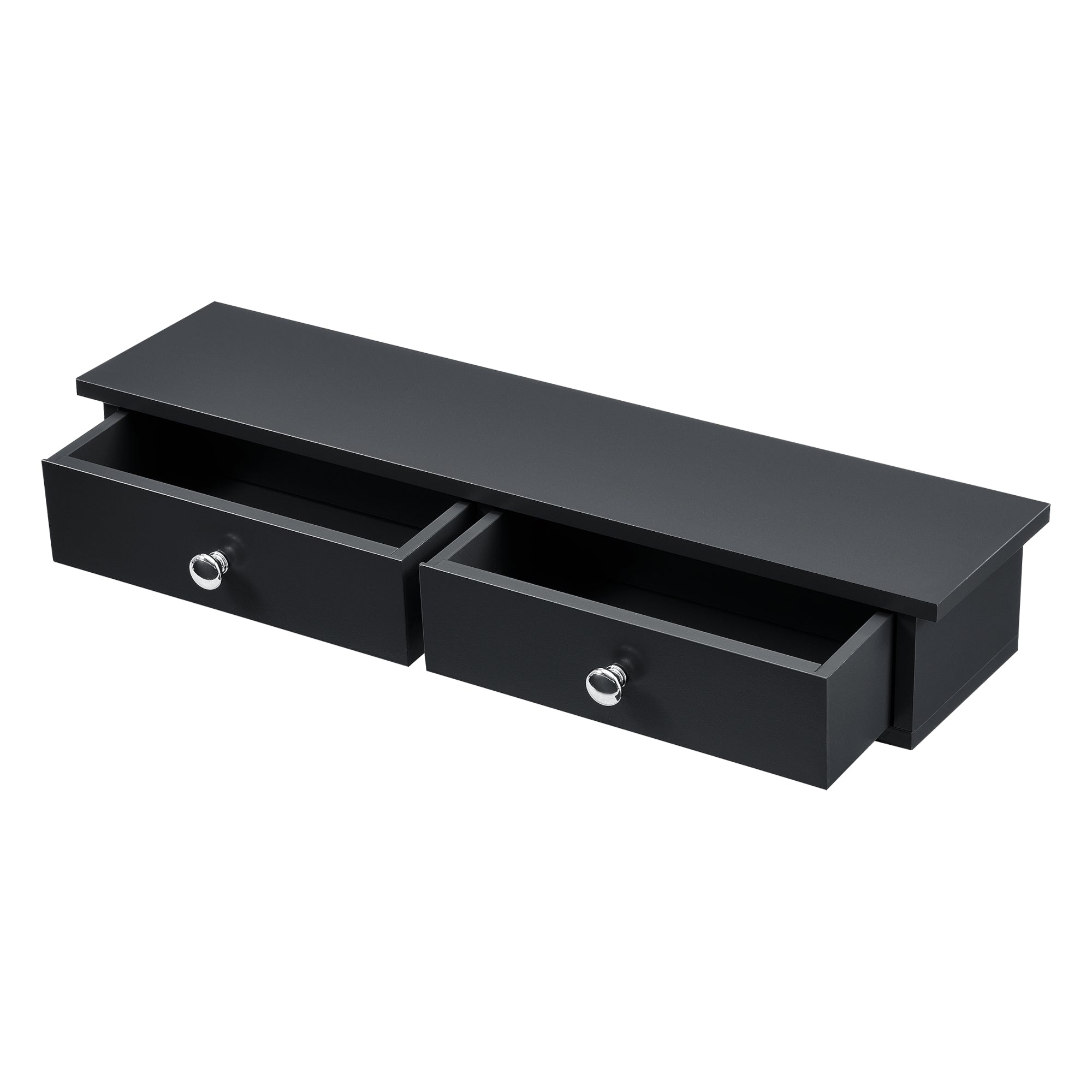 Estantería de pared con 2 cajones mueble de almacenaje