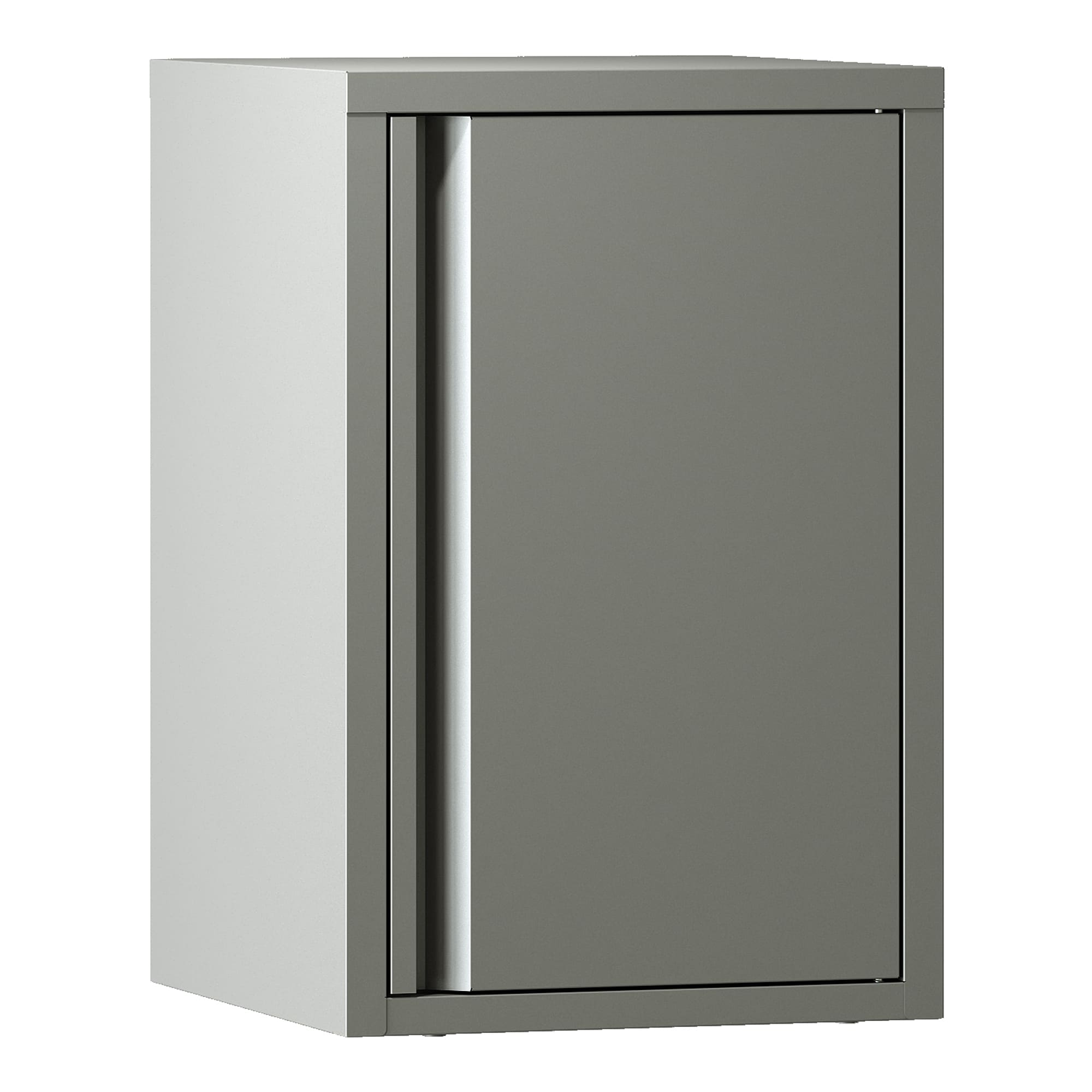 Armario de pared burlöv acero 50x33x35 cm - gris [en.casa]