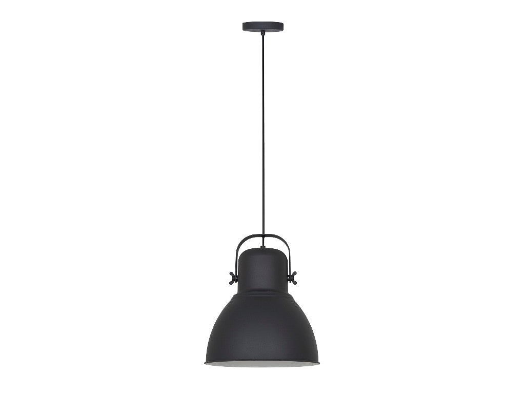 Lámpara de Techo Colgante Metal Negro