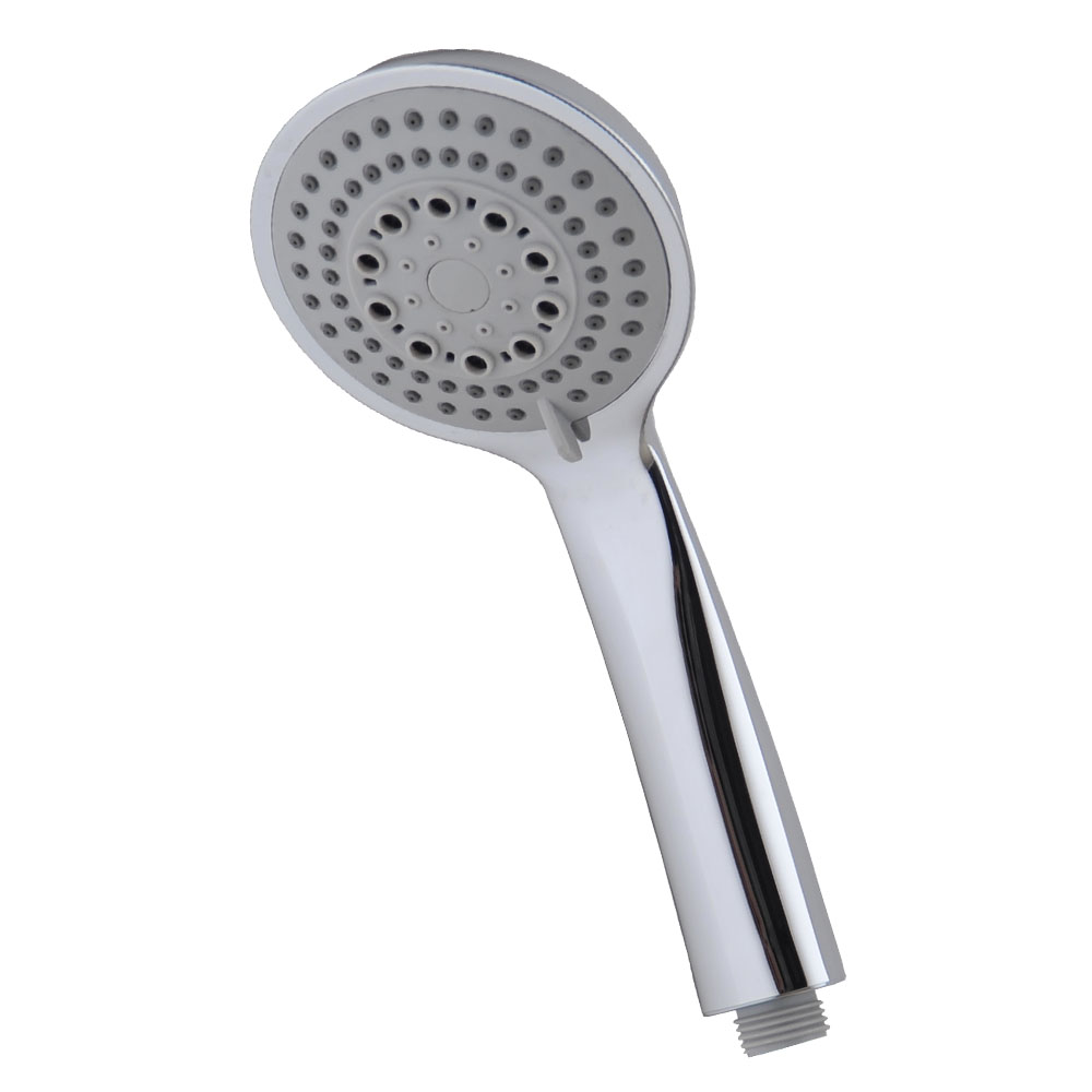 Kibath kit barra de ducha con equipo sua redondo cromo de acero inox.
