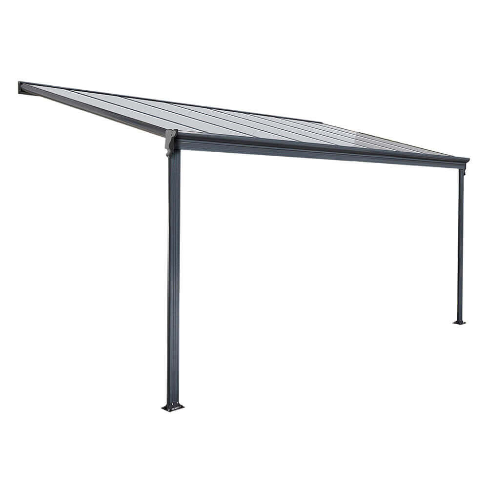 Techo de terraza solis - 312 / 320 x 300 / 303 x 278 / 226 cm gris
