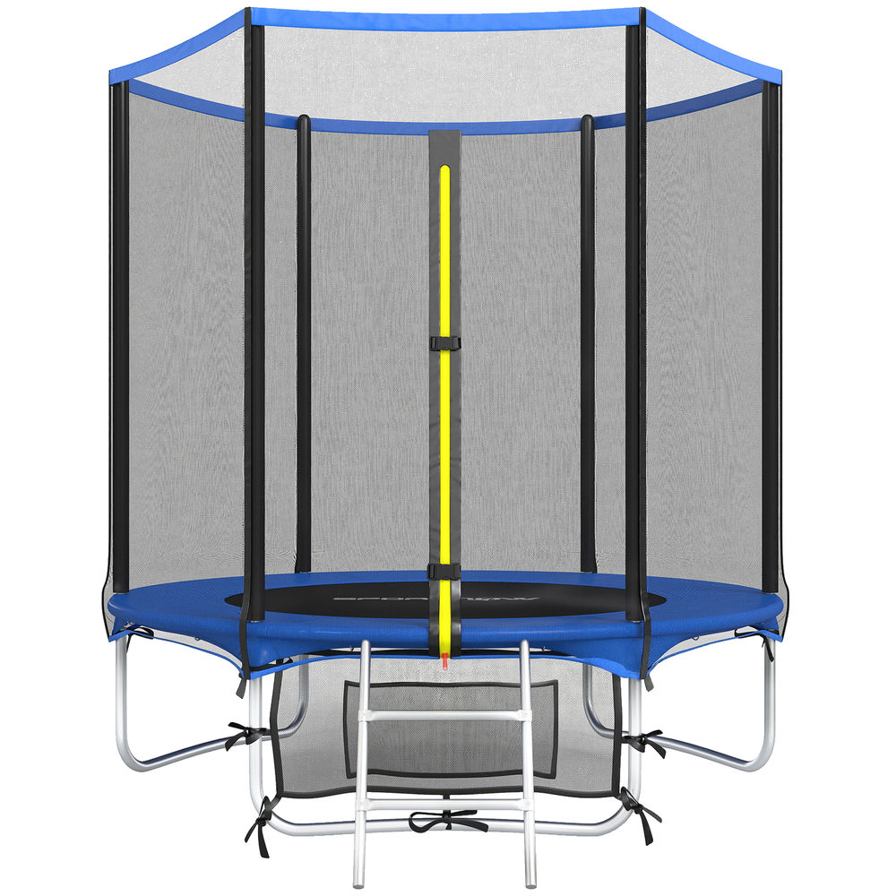 Cama elástica exterior 183x183x200 cm acero, pp A71-067V00BU