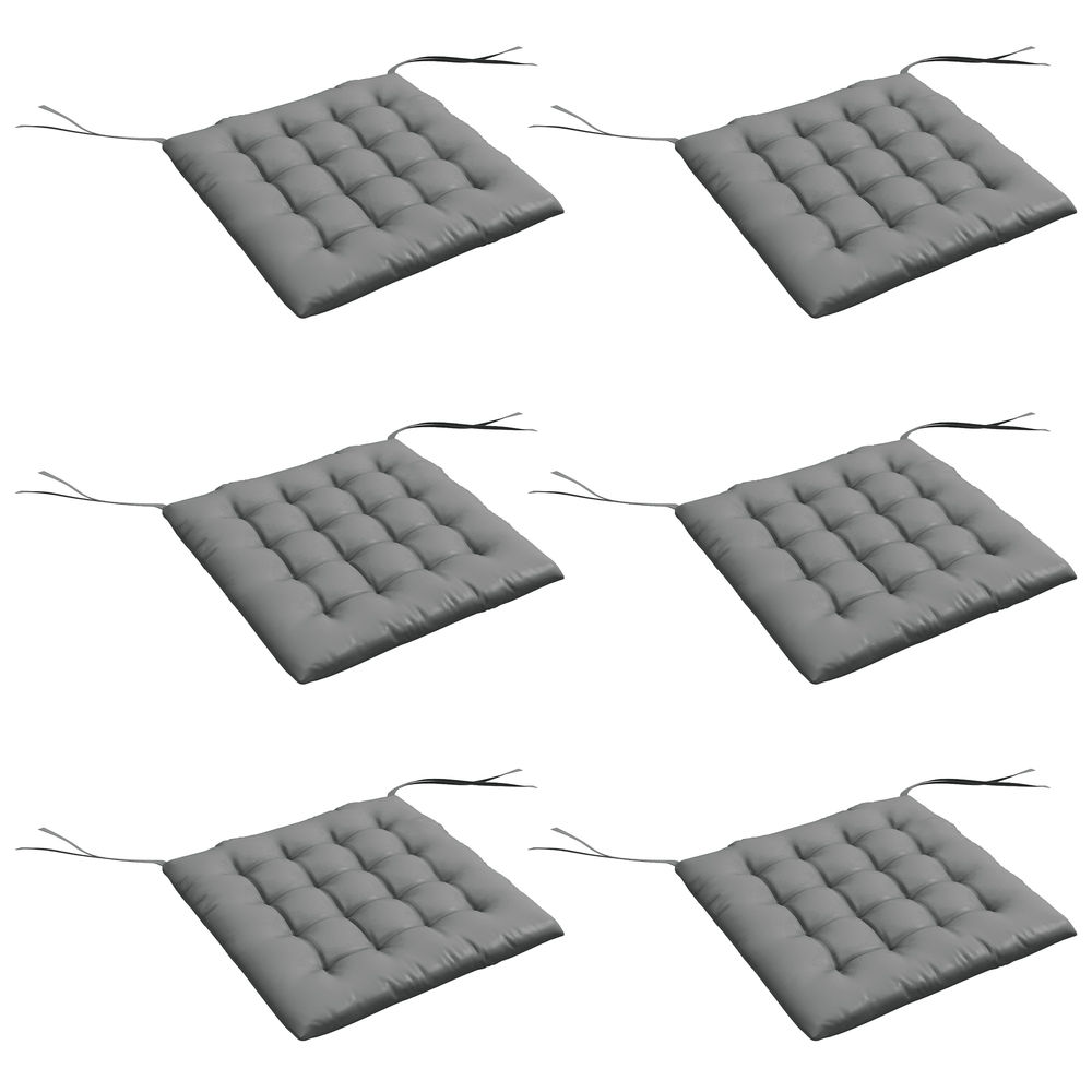 Cojines para sillas 40x40x4 cm poliéster 84G-389V00CG