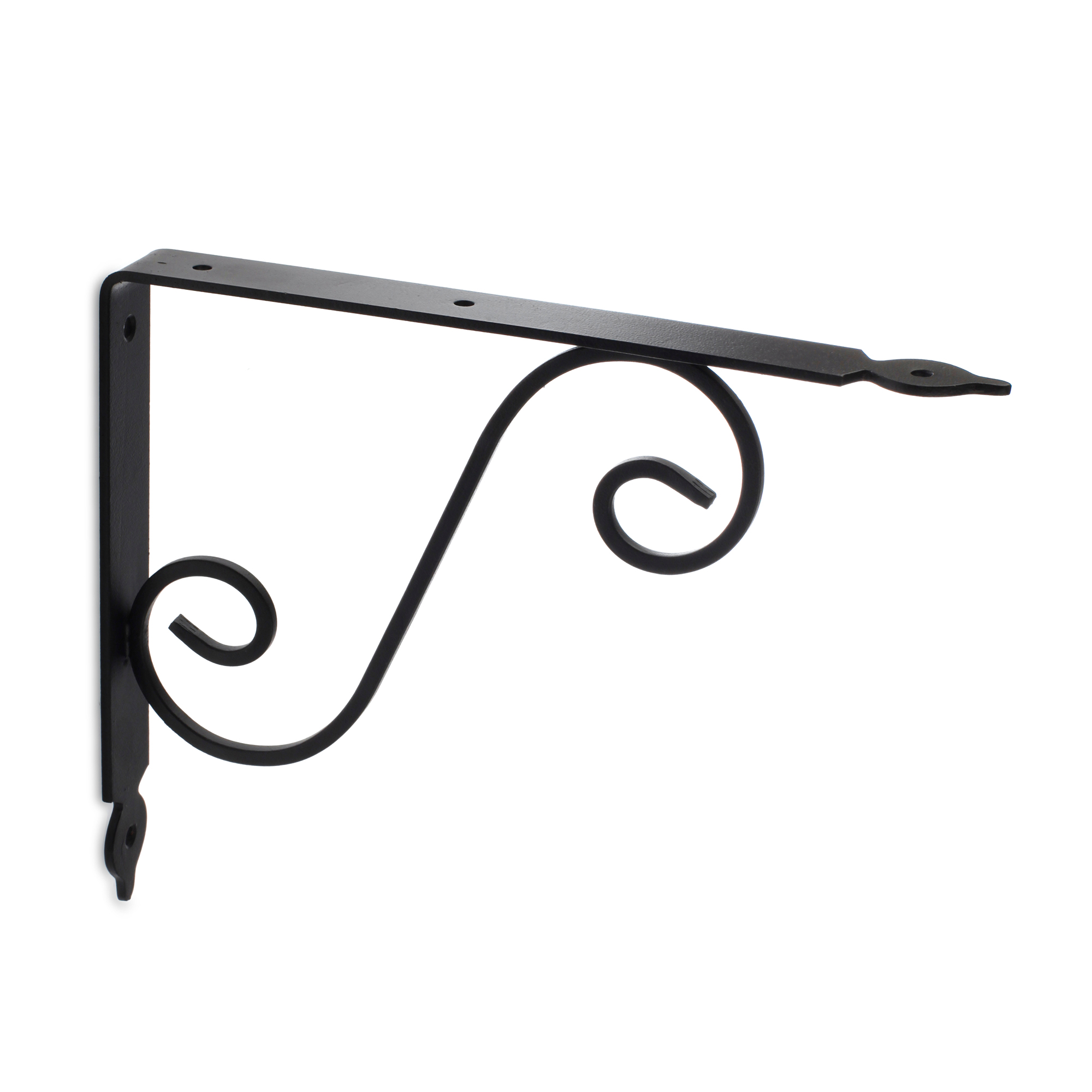 Escuadra de balda rei 1477 | 30x244x290 mm | blanco | 6 uds. | acero