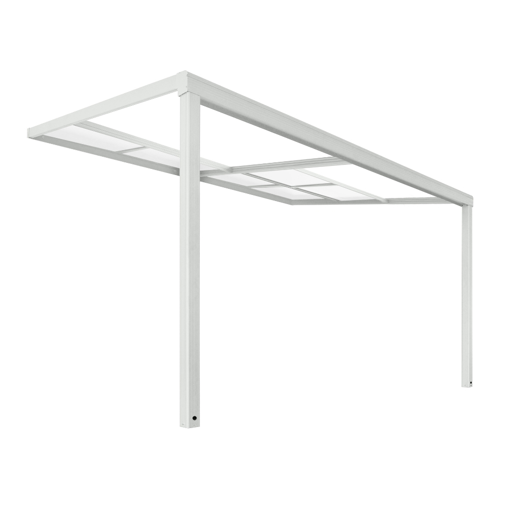Techo de terraza solis deluxe - 390 x 295 x cm blanco