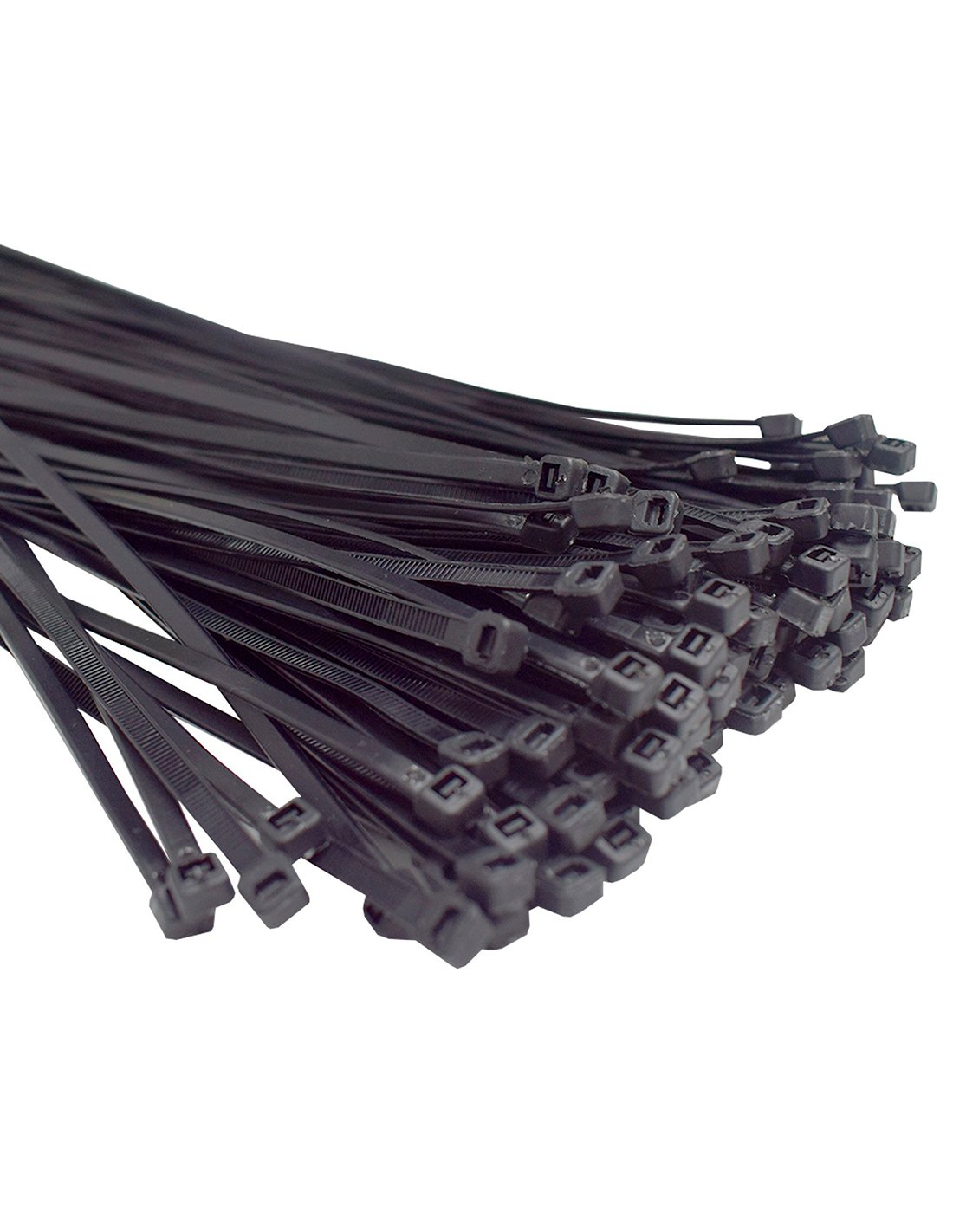 Jardin202 - bolsa de 100 uds bridas nylon 3,6x250mm color negro