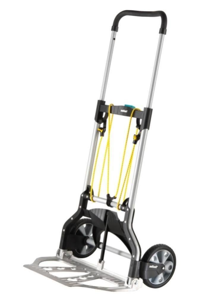 Carretilla plegable wolfcraft, carga garantizada 100 kg