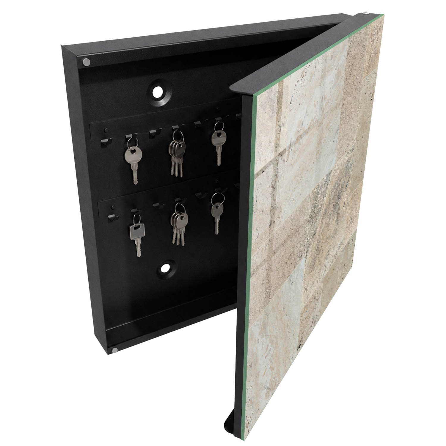 Armario para llaves decorativo 30x30x5, apertura derecha tulup