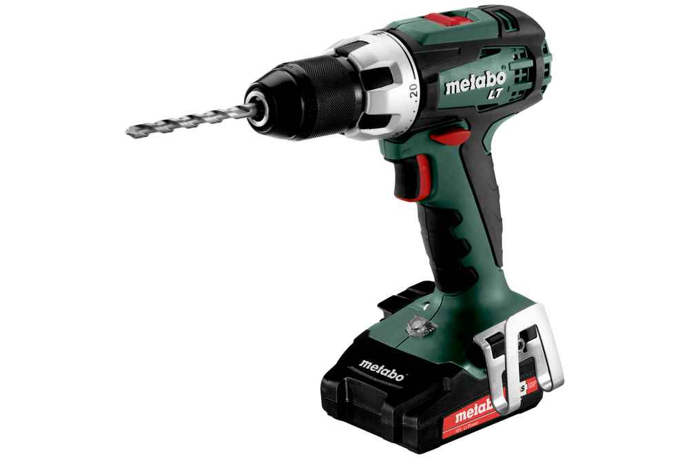 Taladro atornillador inalámbrico bs18 lt - 2 baterías de 2,0 ah