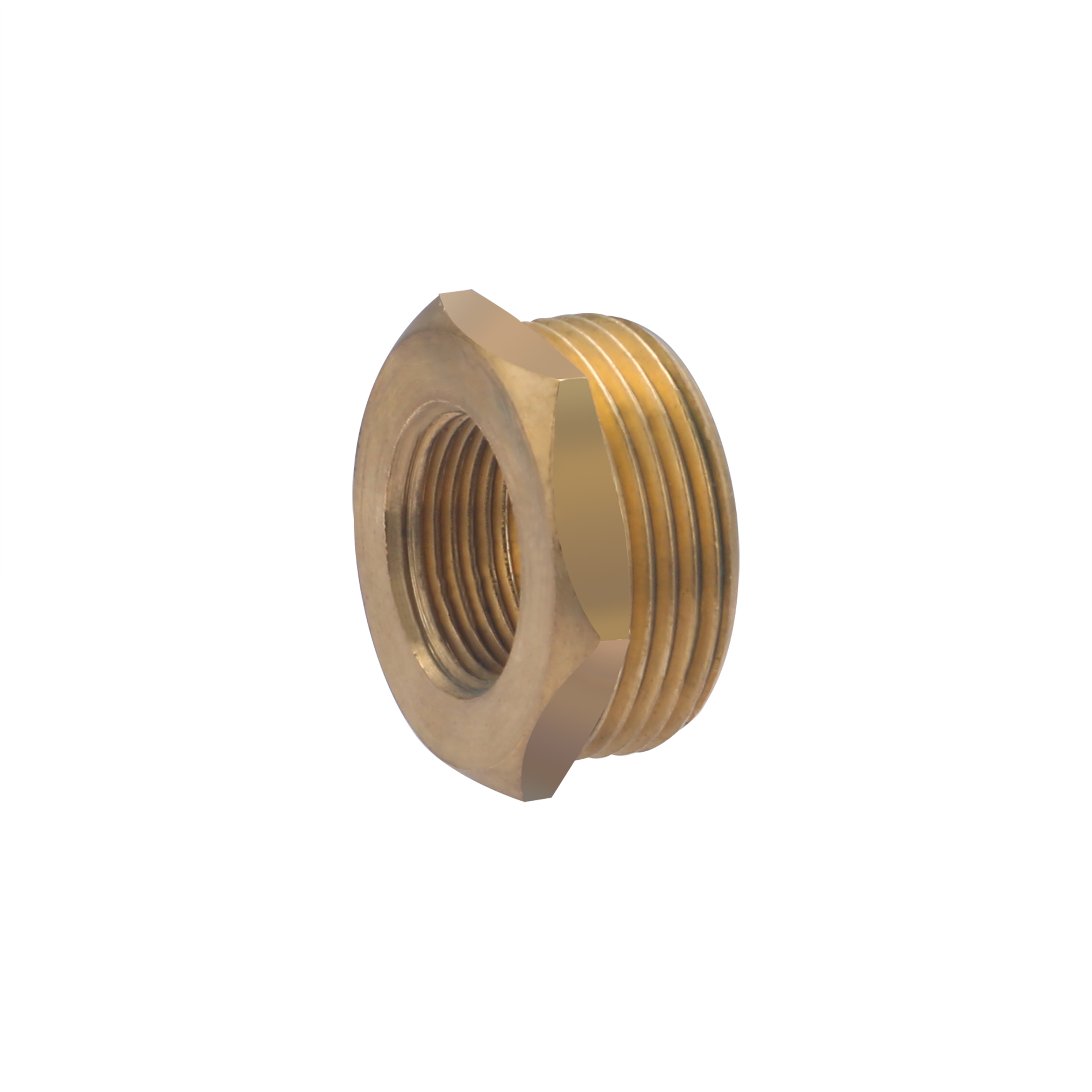 Conector roscado macho (1' 1/4) - hembra (3/4) de 6 lados exterior