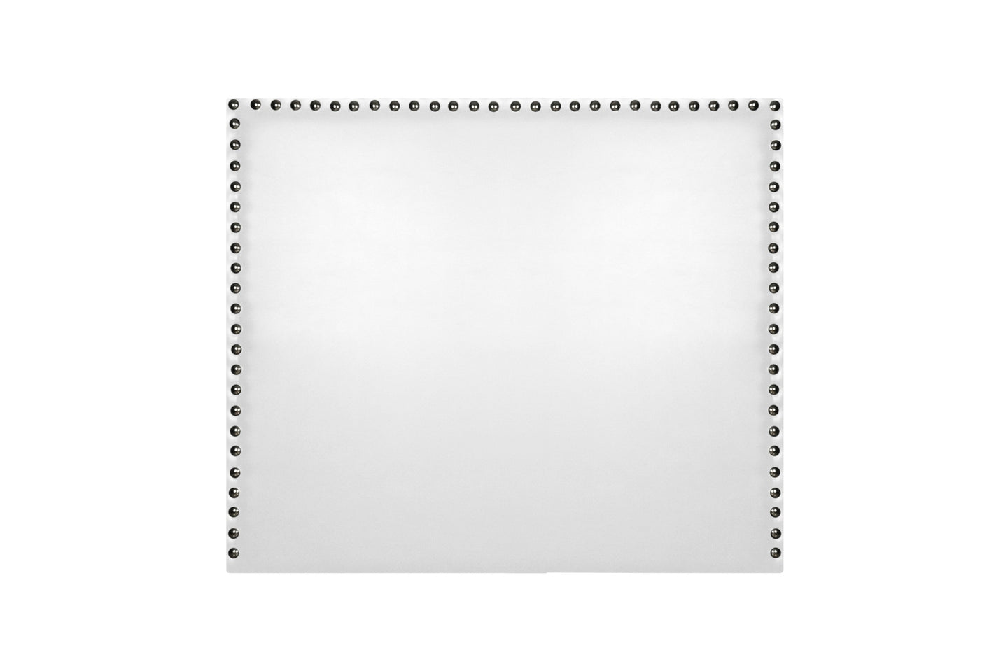 Cabecero lirio polipiel blanco 145