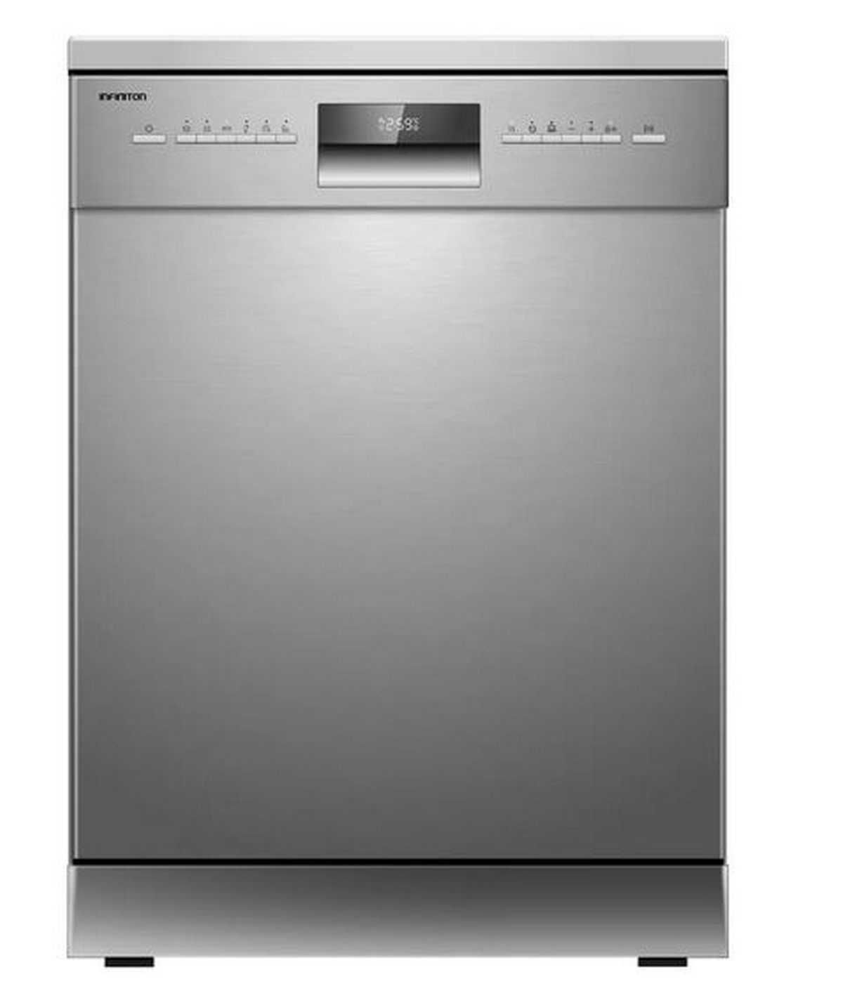 Lavavajillas infiniton diw-6225a3 inox, 3ª bandeja, 14 servicios, e