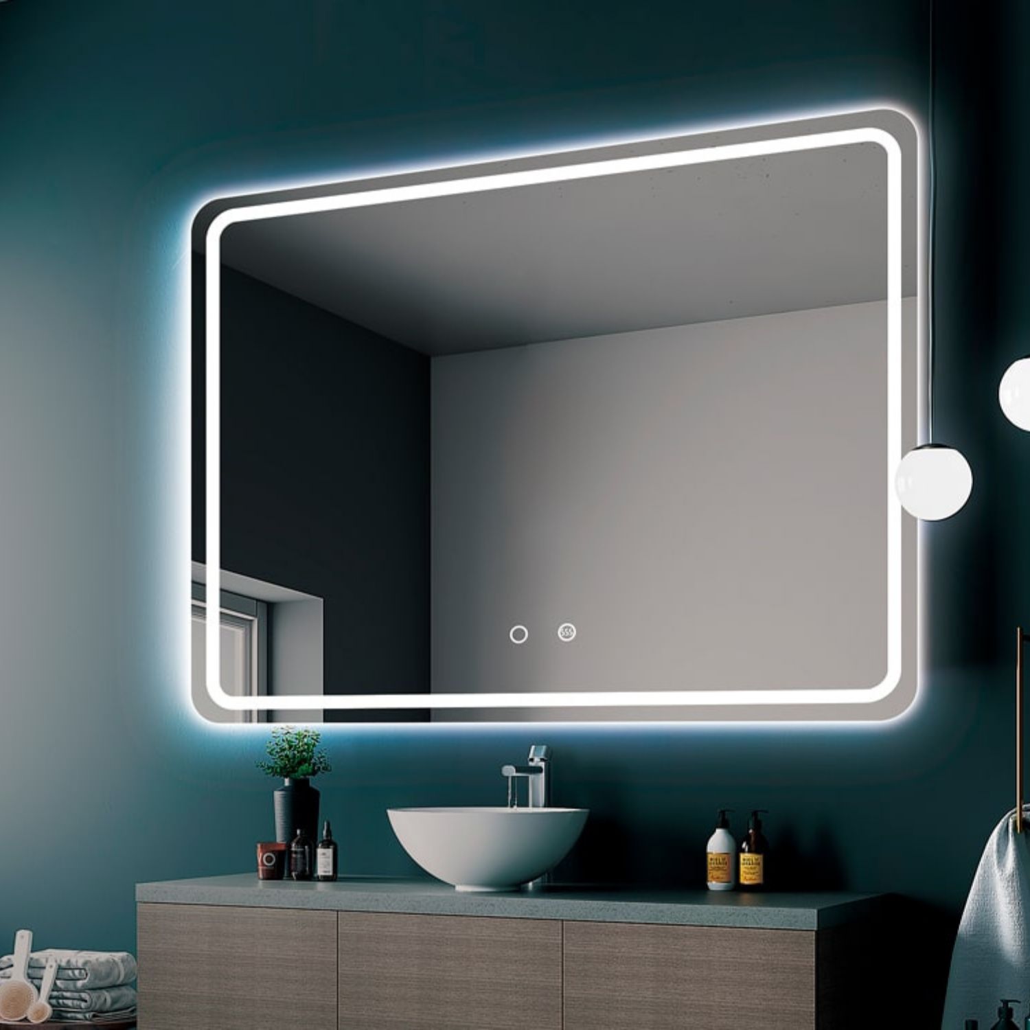 LEDimex-espejo austria 120x80 LED cantos redondeados