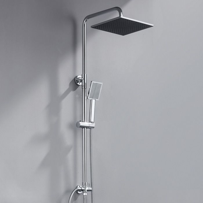 Columna de ducha - derw - max - ducha de mano - cromado - ajustable 74-109