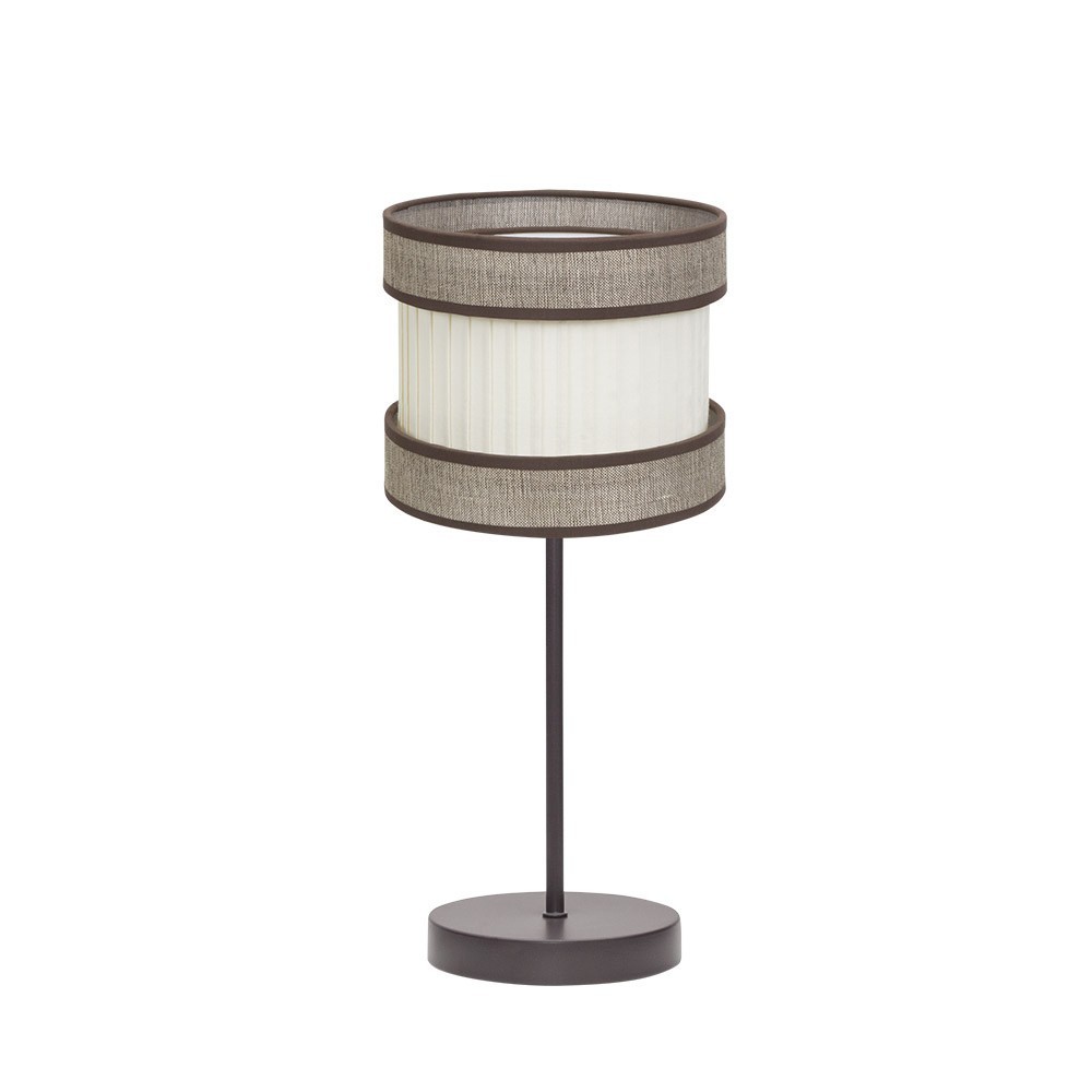 Home table lamp 1xe14 brown