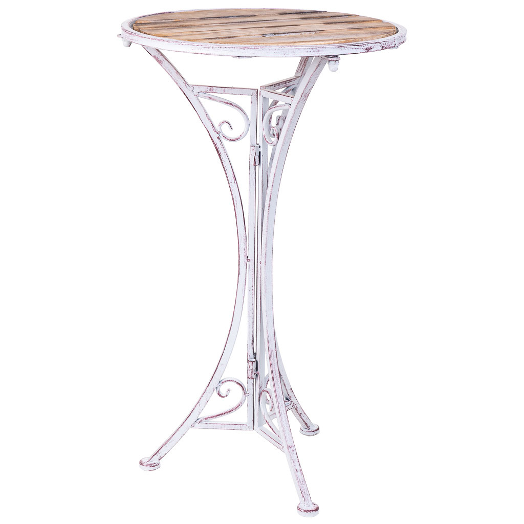 Mesa auxiliar gris 40x40x70