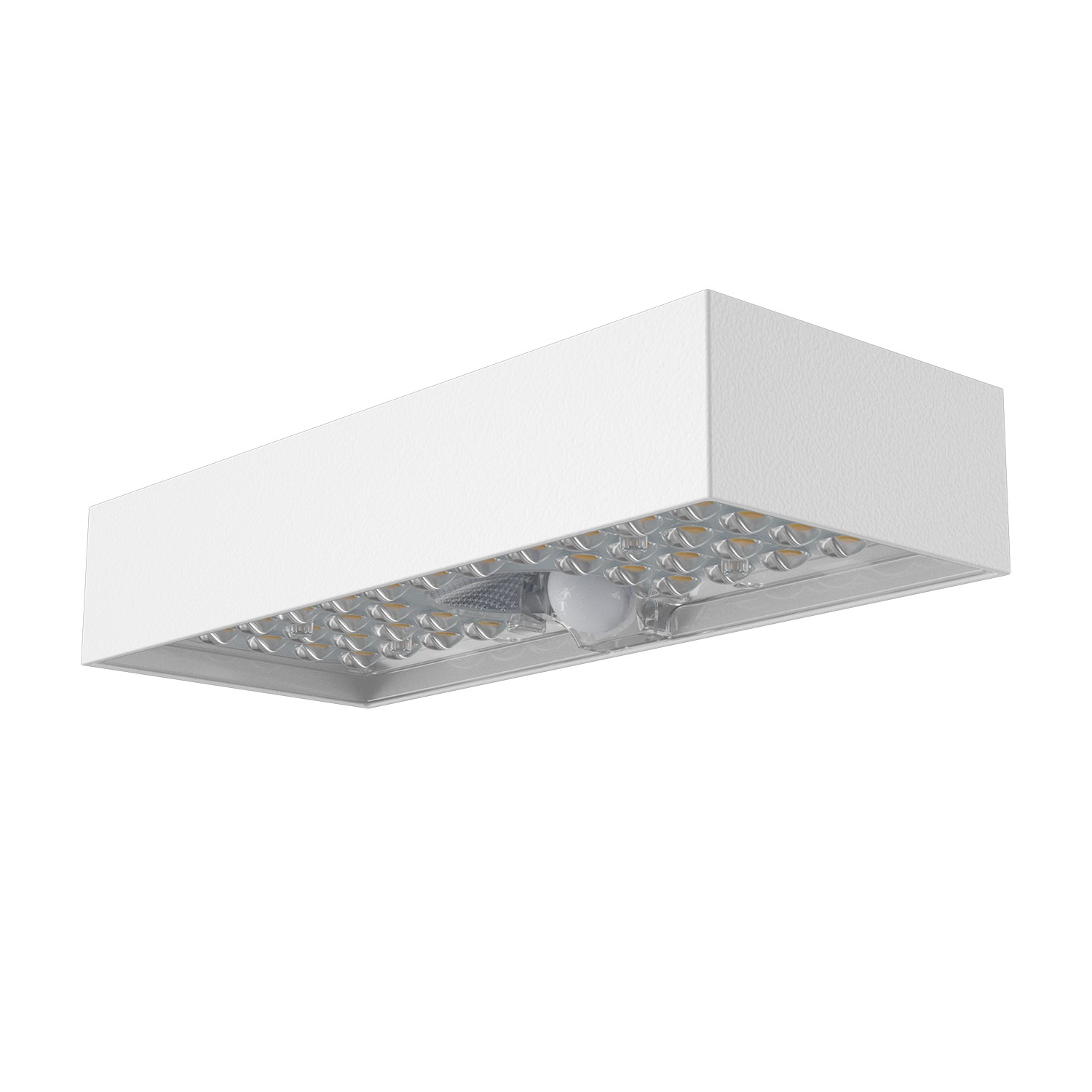 Applique LED a carica solare 800 lumen, con rilevatore di movimento. Bianco