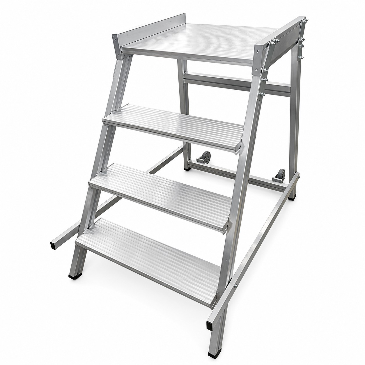 Gradilla de trabajo grx 60-3 Peldaños de aluminio