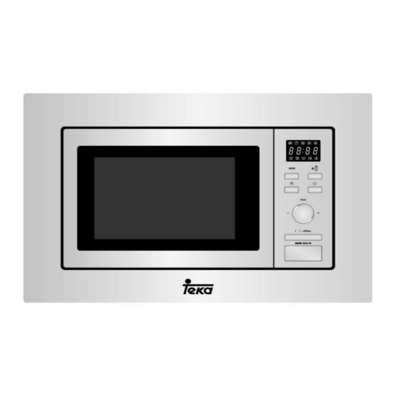 Microondas teka mwe 202 fi inox 20 l 800w 8 menús