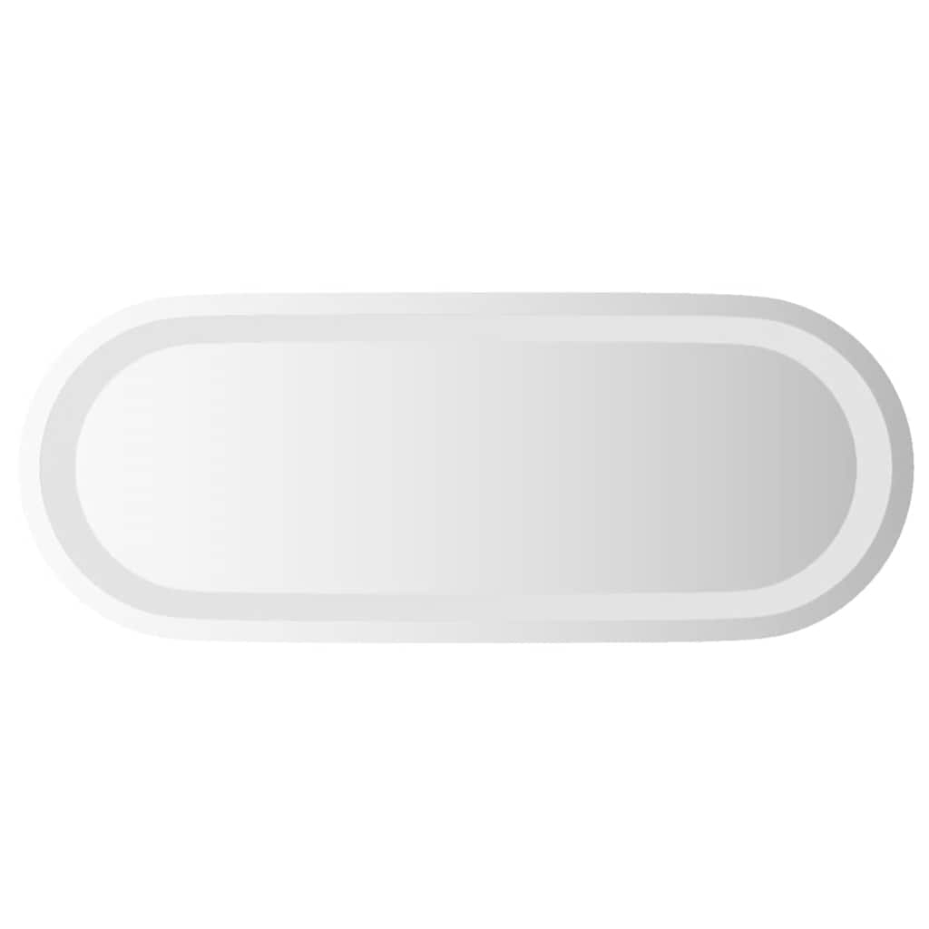 vidaXL espejo de baño LED ovalado 50x20 cm