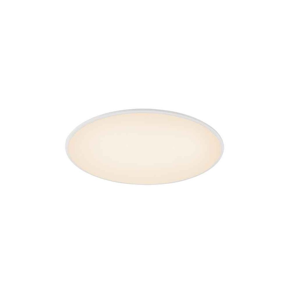 Mantra plafón LED redondo ultrafino slim 24w, blanco ø37cm