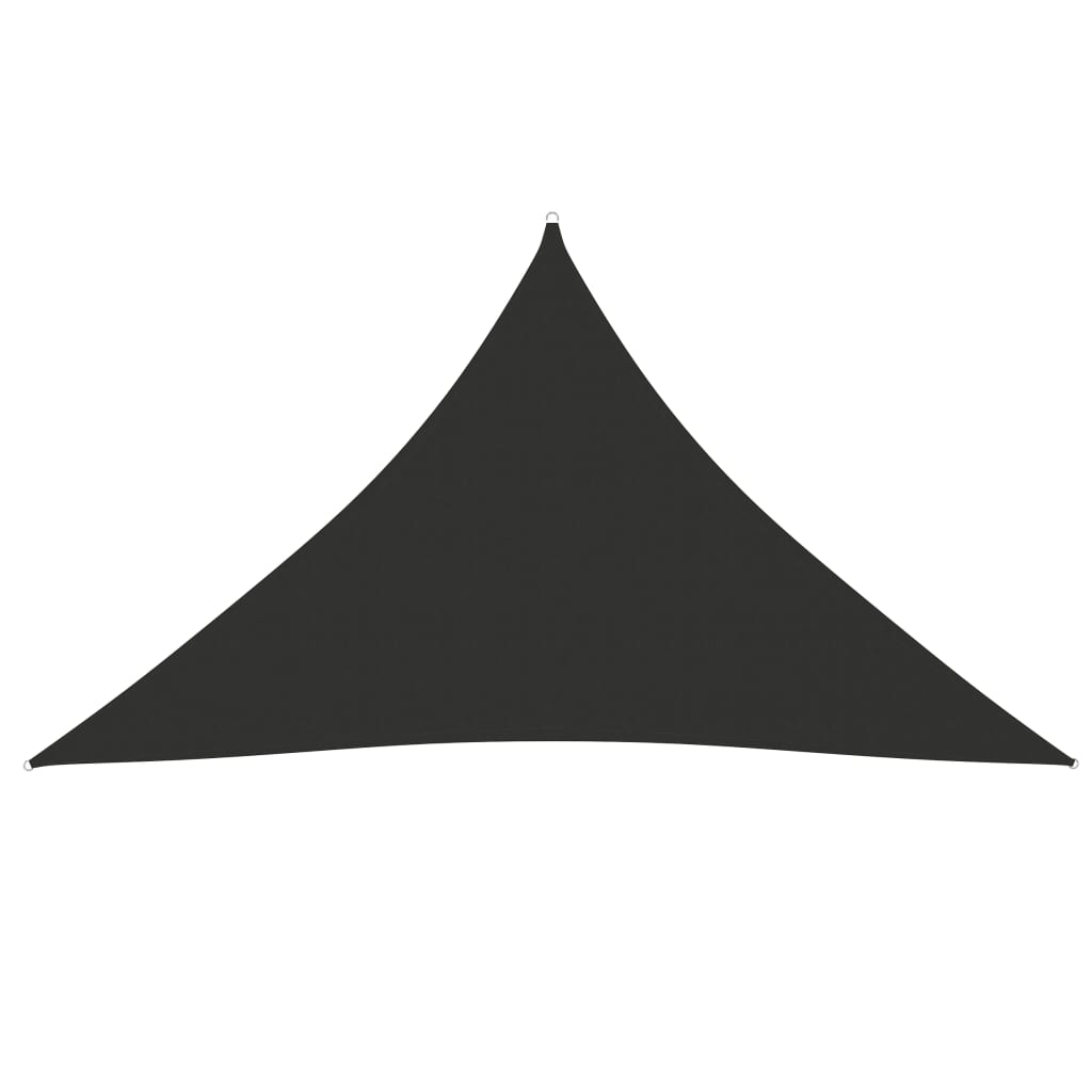 vidaXL toldo de vela triangular tela oxford gris antracita 4x4x5,8 m