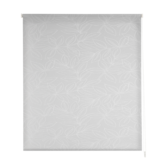 Estoralis | estor enrollable translúcido liso selene 100x250 blanco/gris