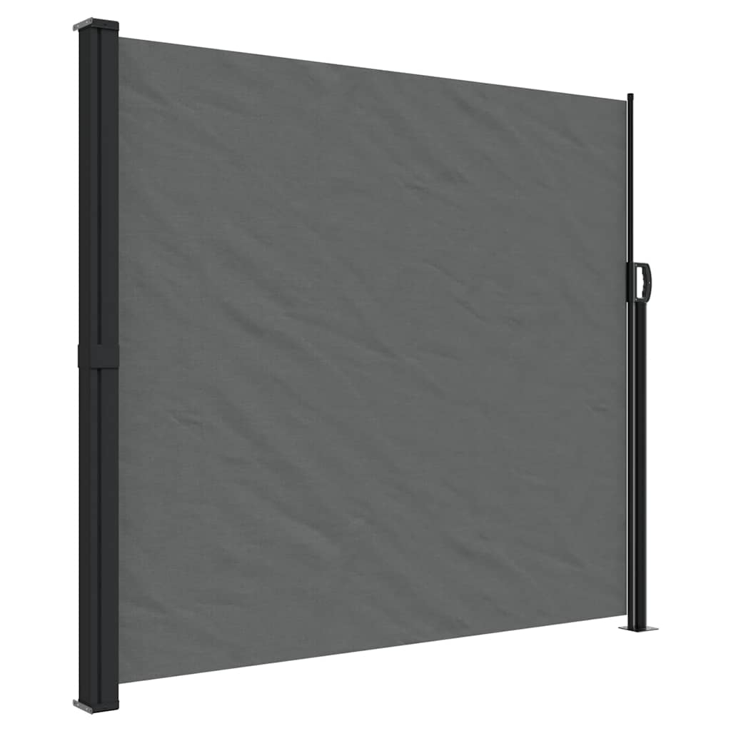 vidaXL toldo lateral retráctil antracita 180x300 cm