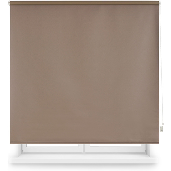 Estor enrollable opaco 180x230 marrón